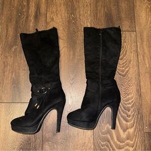 Black Heel Boots